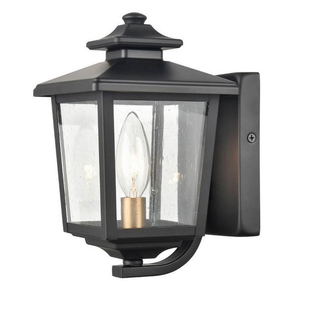 Millennium Lighting Eldrick 1 Light Wall Light Powder Coat Black