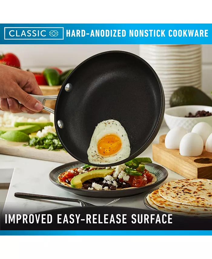 Calphalon Classic Hard-Anodized Nonstick 8 and 10 Frying Pans Set