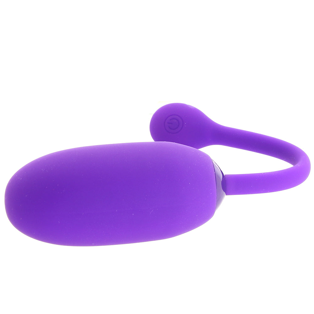 Starter Rechargeable Silicone Kegel Ball in Purple