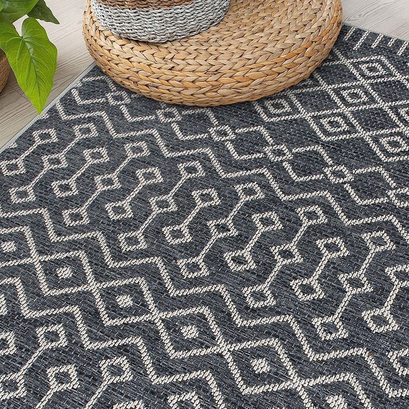 World Rug Gallery Trellis Bohemian Indoor Outdoor Area Rug