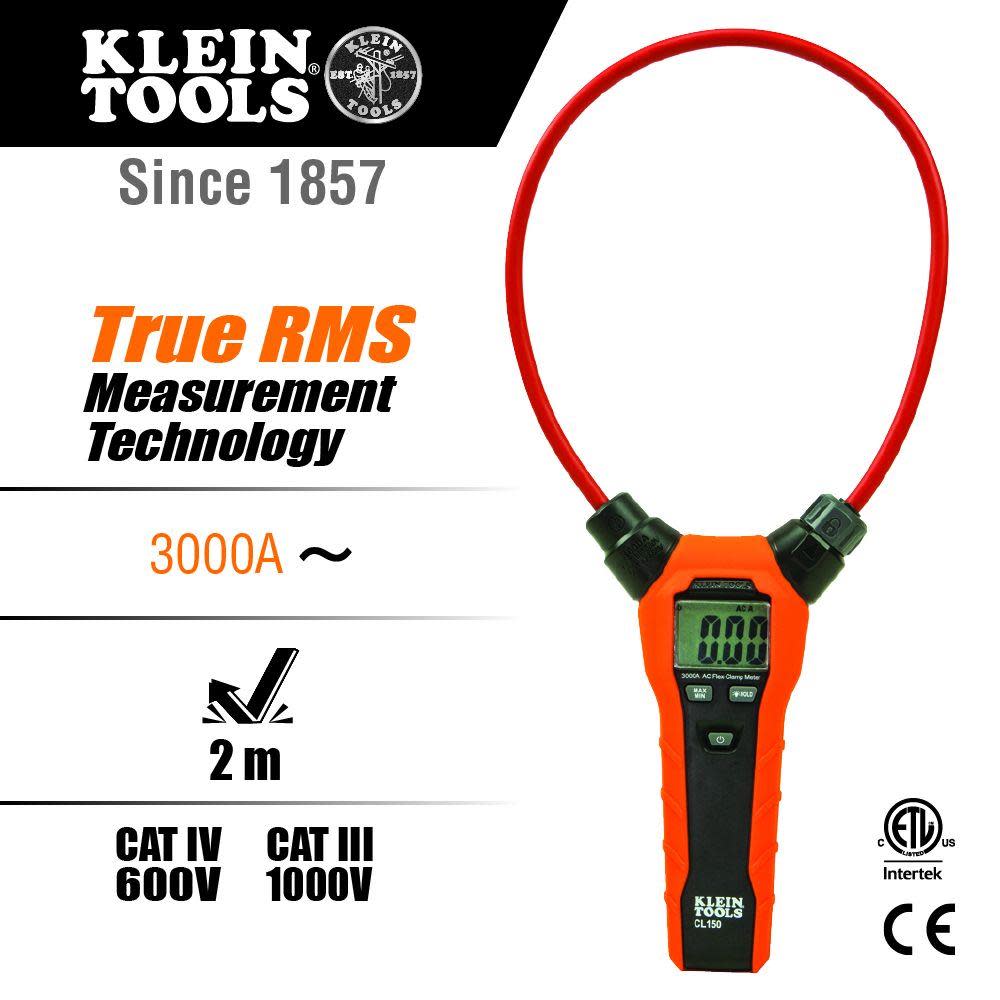 Flexible AC Current Clamp Meter ;