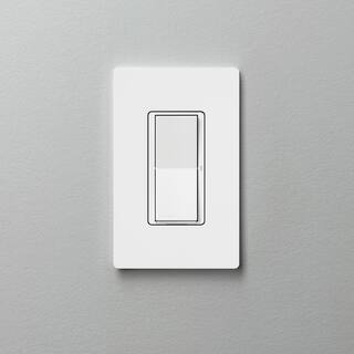 Lutron Claro Smart Switch for Caséta OnOff Control of LightsFans 5-AmpNeutral Wire Required White (DVRF-5NS-WH-R) DVRF-5NS-WH-R