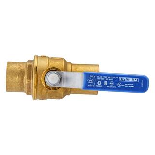 Everbilt 1 in. Brass SWT Full Port Ball Valve 107-455EB