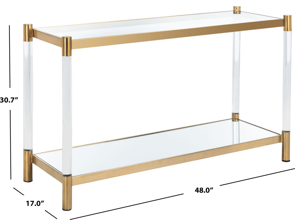 Shayla Console Table   Contemporary   Console Tables   by HedgeApple  Houzz