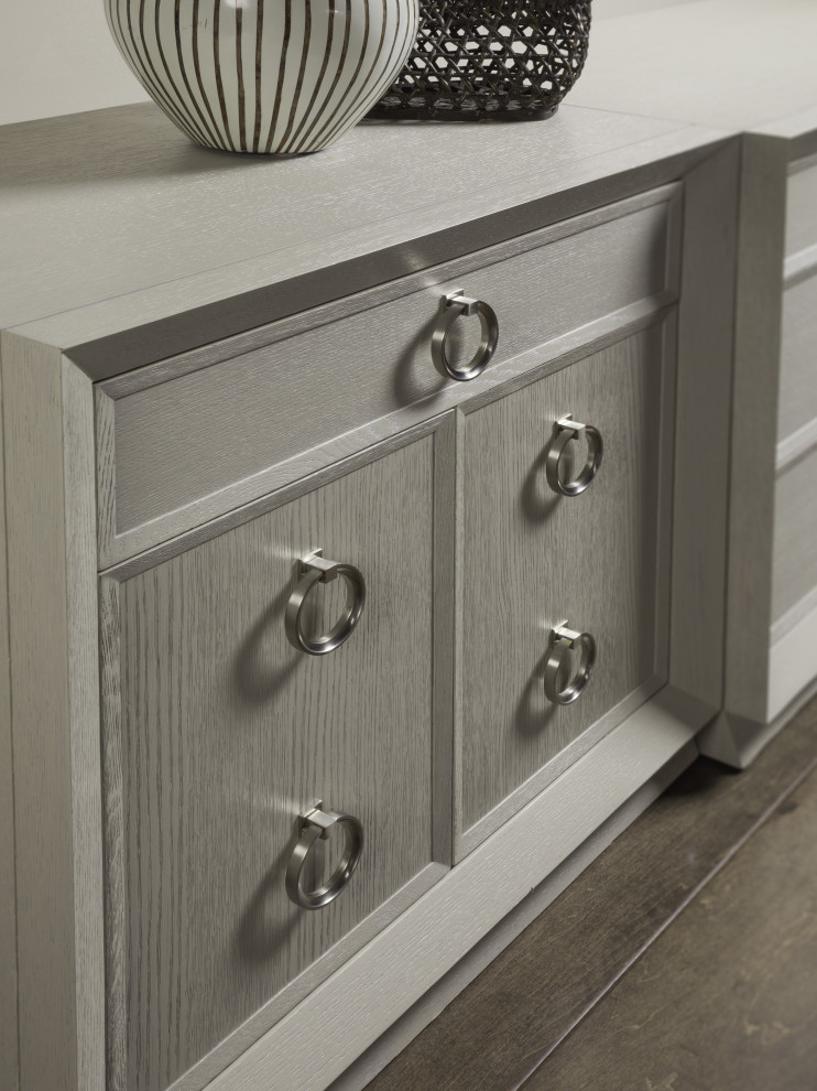 Zeitgeist White Hall Door Chest   Transitional   Accent Chests And Cabinets   by HedgeApple  Houzz