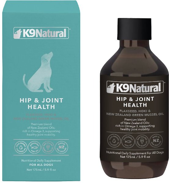 K9 Natural Hip and Joint Health Liquid Dog Supplement， 5.9-oz bottle