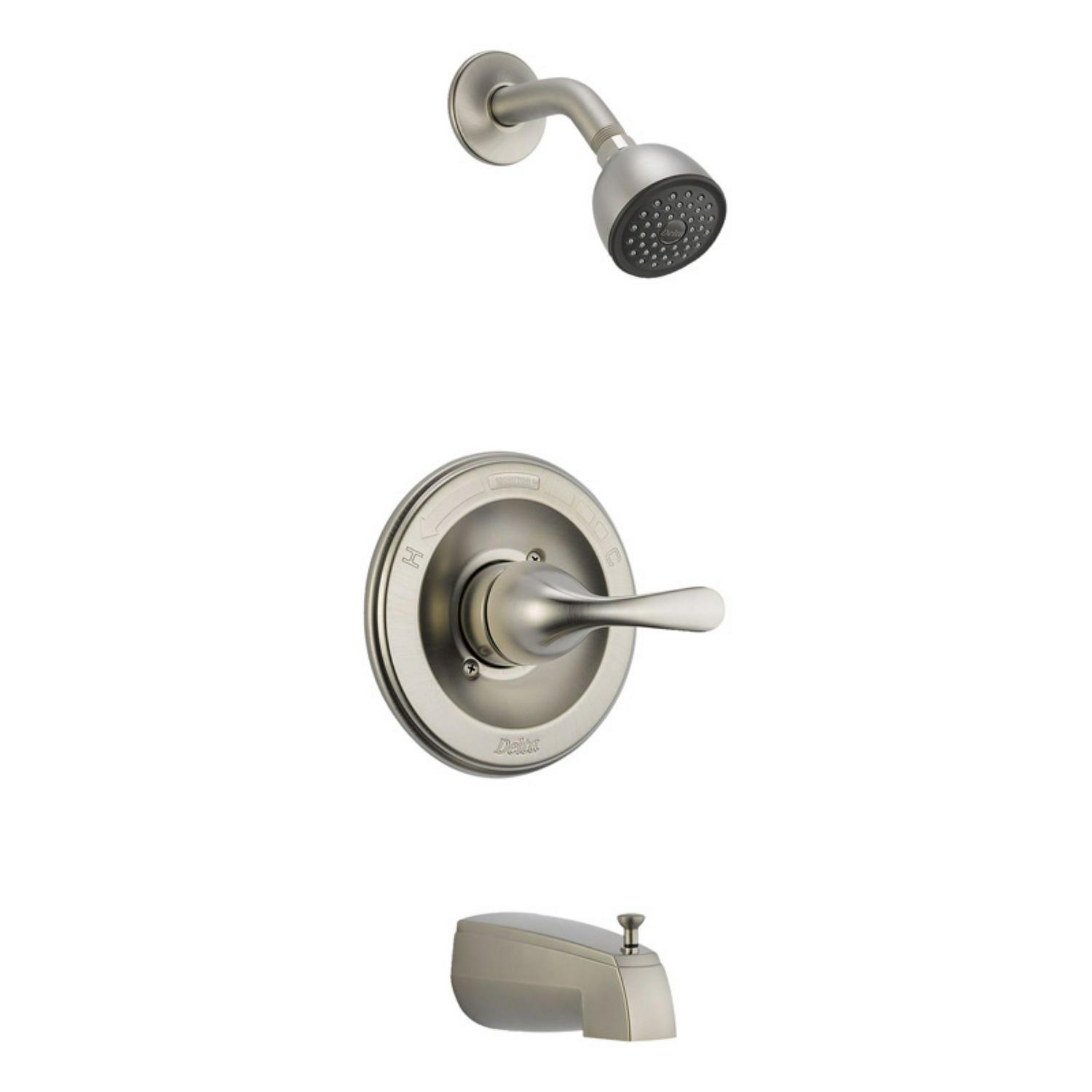 Delta Classic MonitorA 13 Series Tub and Shower Trim in Stainless T13420-SS