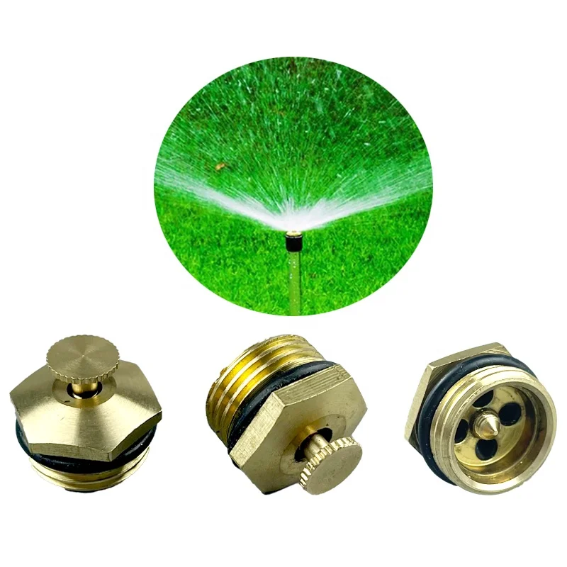 Garden Sprinkler Connector Thread Water Sprinkler Irrigation Spray Nozzles Watering Head Brass Atomizing Lawn Supplies