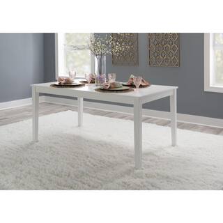 Linon Home Decor Teton White Dining Table HD221843