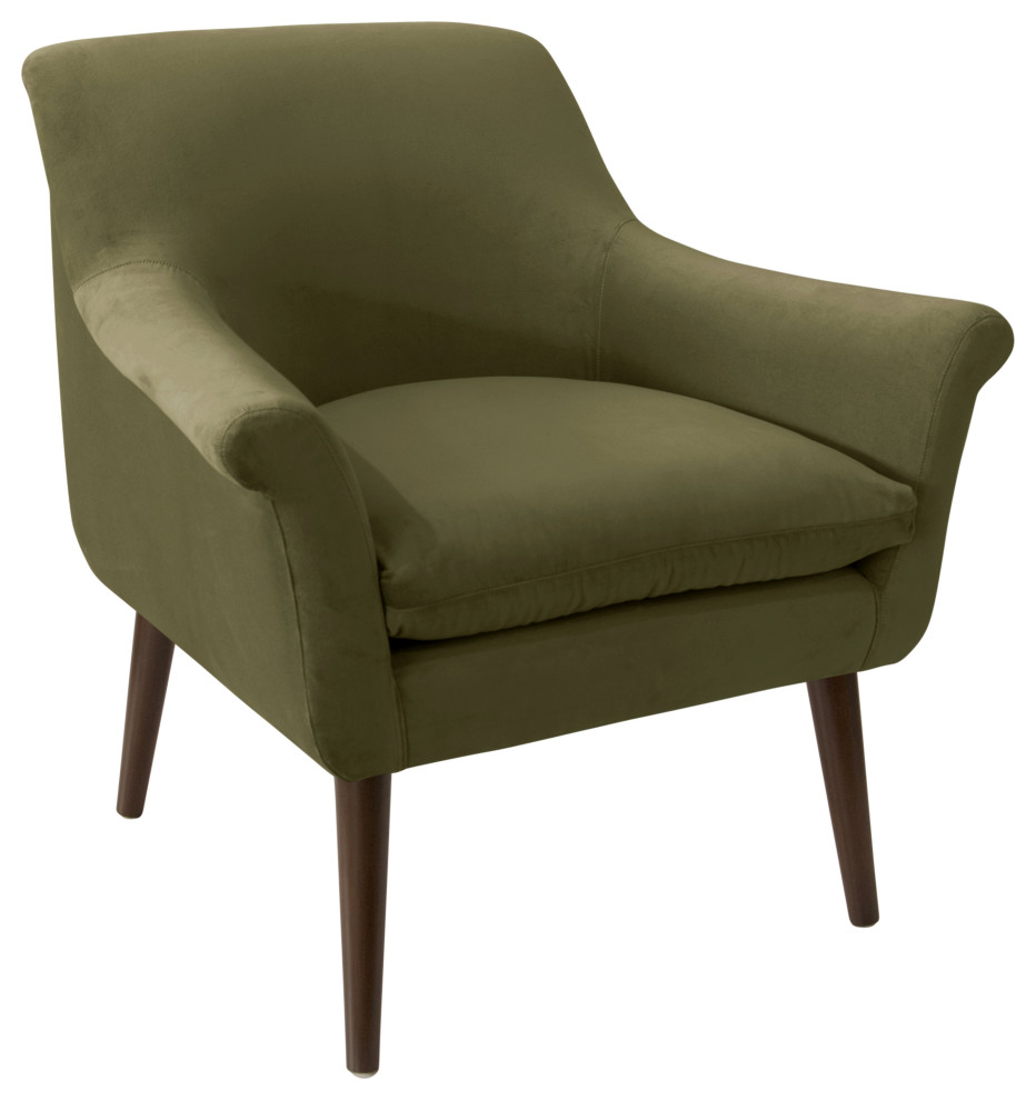 Bennet Modern Armchair Regal   Midcentury   Armchairs And Accent Chairs   by Skyline Furniture Mfg Inc  Houzz