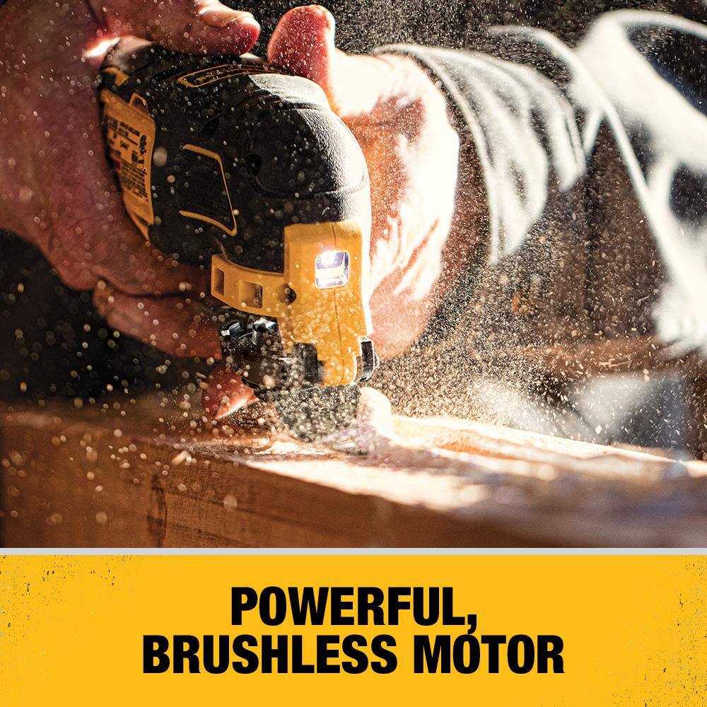 DW 20V MAX XR Brushless Cordless 3-Speed 12 in. Hammer Drill Kit and ATOMIC 20V Brushless Oscillating Multi Tool DCD996P2WDCS354