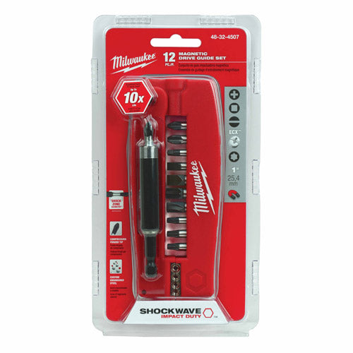 Milwaukee 48-32-4507 Shockwave? 12 Piece Drive Guide Bit Set