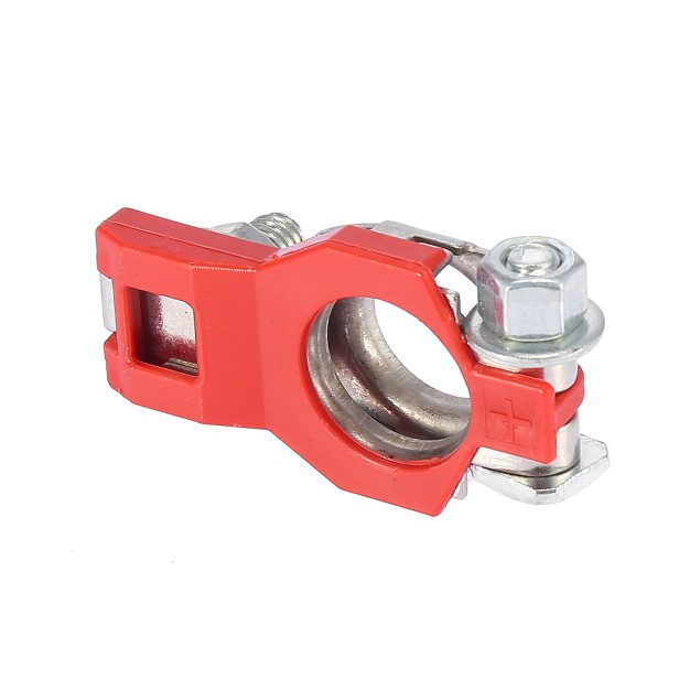 Unique Bargains Car Battery Terminal Connector With M8 Nut Red For Nissan Altima Maxima Rouge Sentra Murano