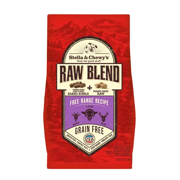 Stella and Chewy's 3.5 lb Raw Blend Free Range Recipe Dog Food