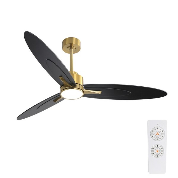 WINGBO 60-in 3-Blades Indoor Ceiling Fan with LED Light and Remote Shopping - The Best Deals on Ceiling Fans | 41287940