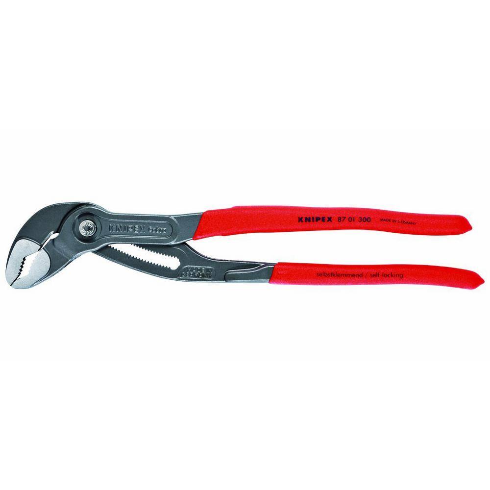 KNIPEX 12 in. Cobra Box Joint Pliers Set with Storage Pouch (3-Piece) 9K 00 80 122 US