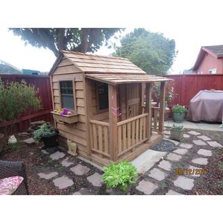 Outdoor Living Today 6 ft. x 6 ft. Little Squirt Playhouse LSP66