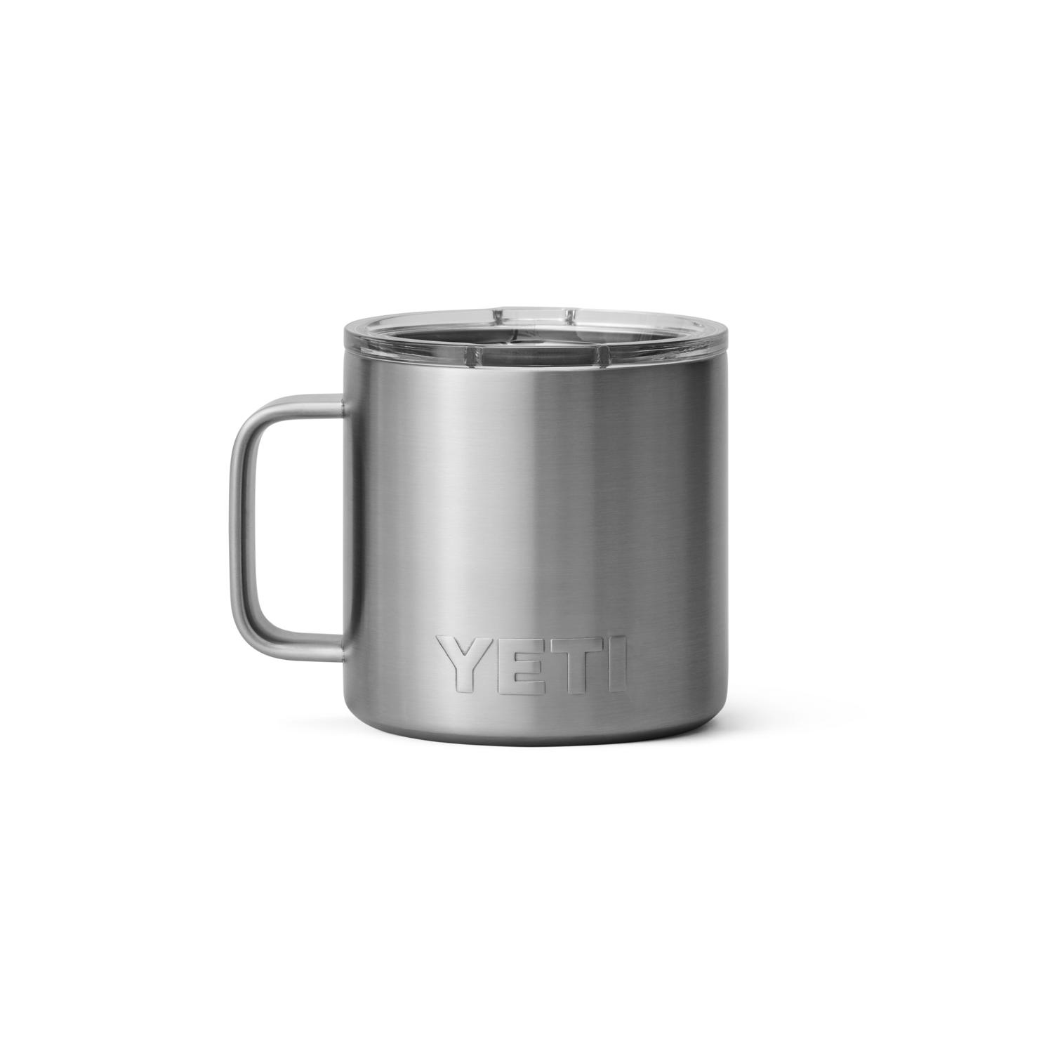 YETI Rambler 14 oz Stainless Steel BPA Free Mug with MagSlider Lid