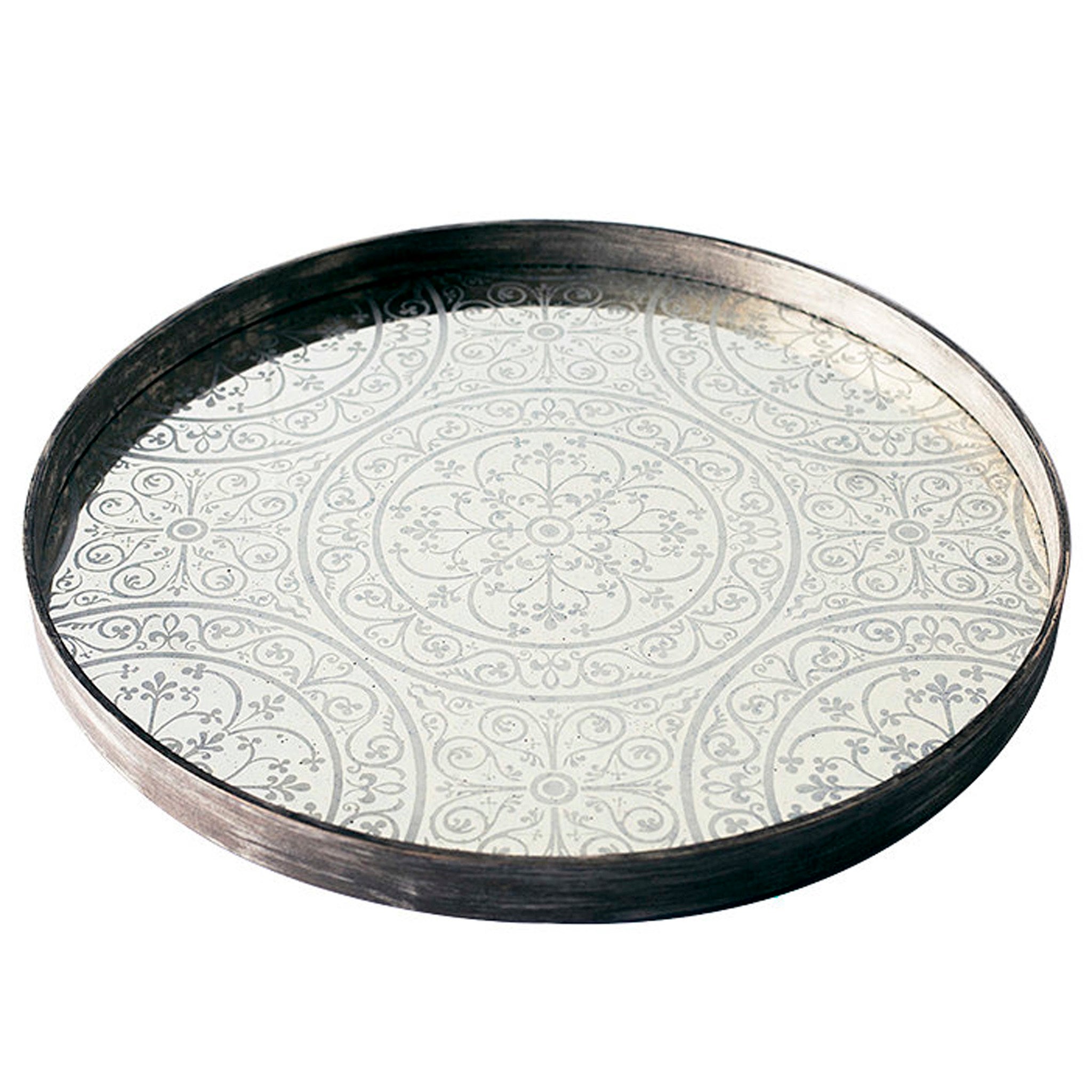 Moroccan Frost Mirror Tray