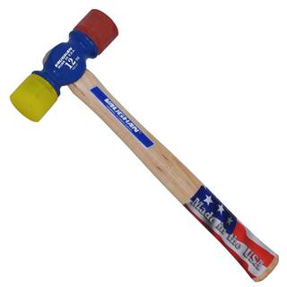 Vaughan 12 oz. Soft Face Mallet with 12 in. Hardwood Handle SF12