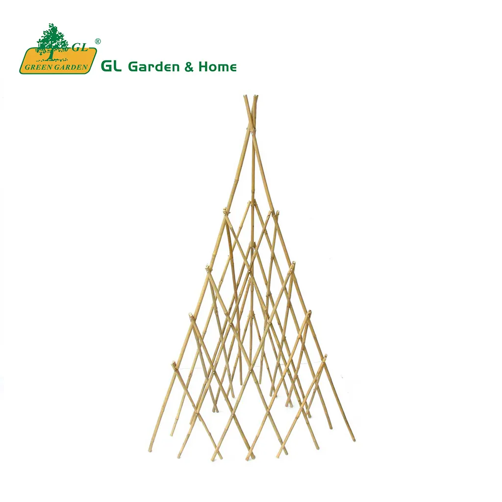 2020 Ins New Design  Hot sale s Selling High Quality Bamboo Wigwam / Bamboo Obelisk