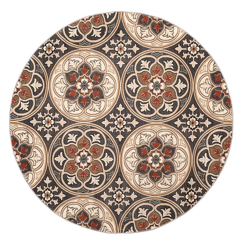 Safavieh Lyndhurst Botanical Medallion Rug