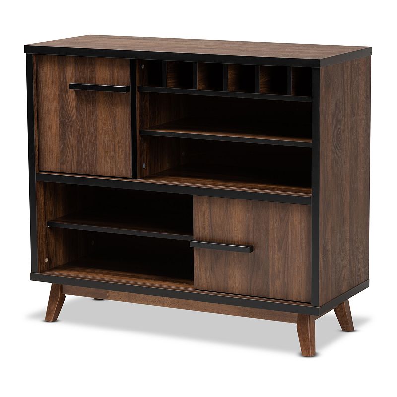 Baxton Studio Margo Wine Storage Cabinet