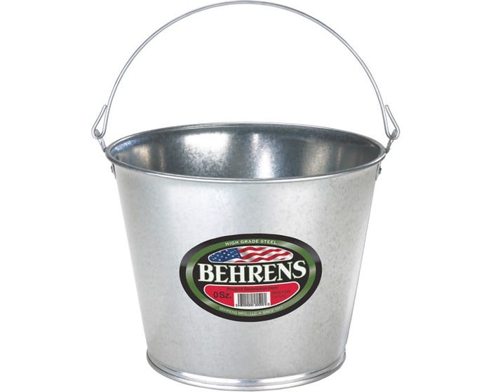 Behrens 5 qt Galvanized Household Pail 1205GS