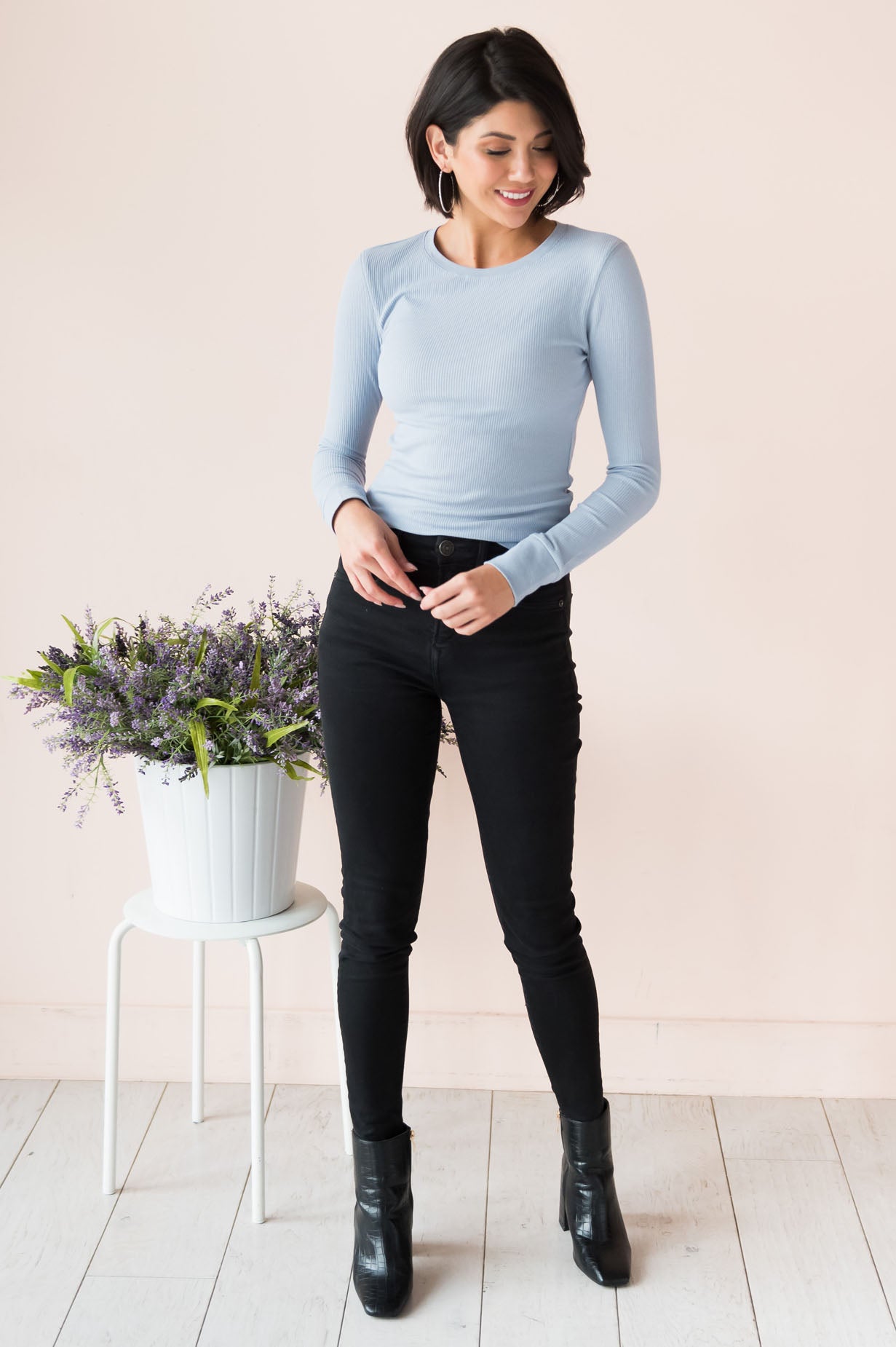 Warm Embrace Modest Thermal Top