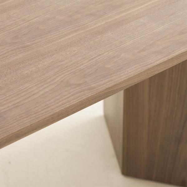 Wood Dining Table Kitchen Table Small Space Table Walnut Desk Top