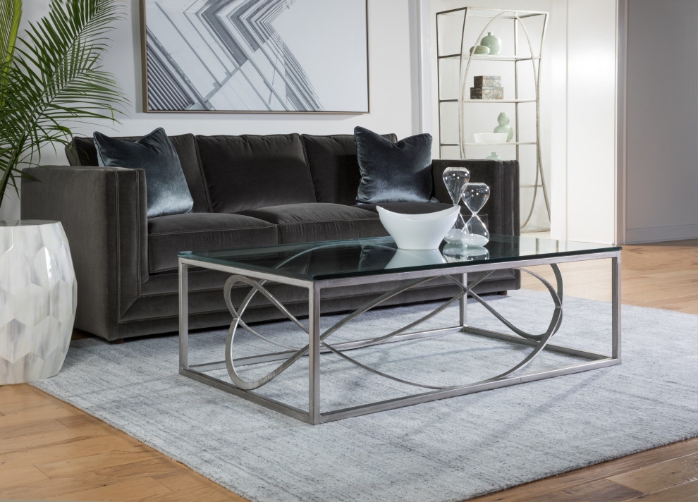 Ellipse Cocktail Table   Contemporary   Coffee Tables   by HedgeApple  Houzz