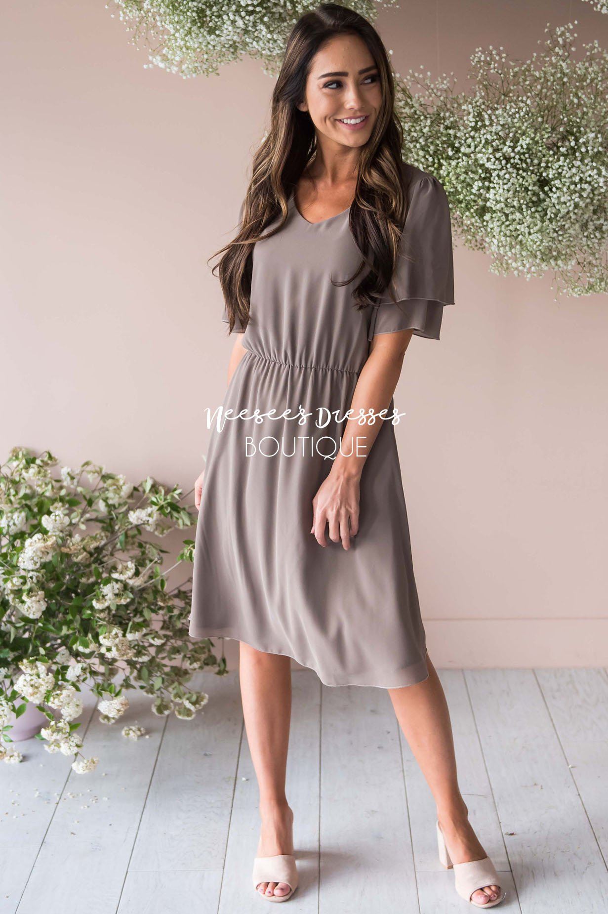 The Claire Chiffon Dress