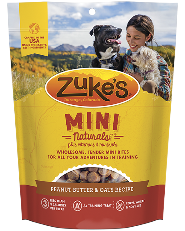 Zukes Mini Naturals Peanut Butter Dog Treats