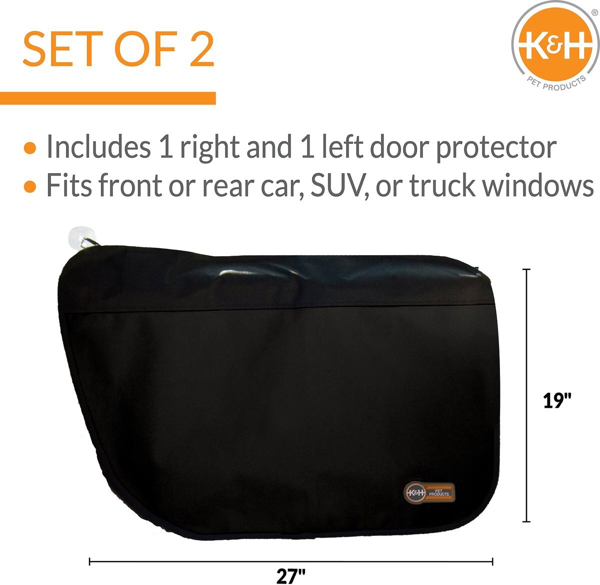 KandH Pet Products Vehicle Door Protector