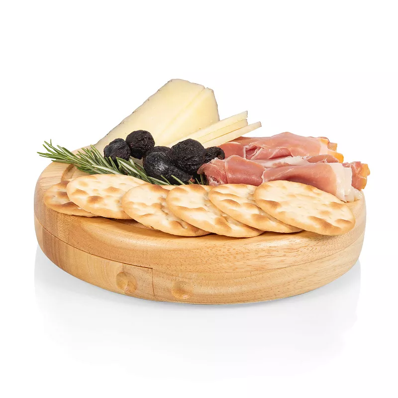 Picnic Time Boise State Broncos Brie Cheese Cutting Board and Tools Set