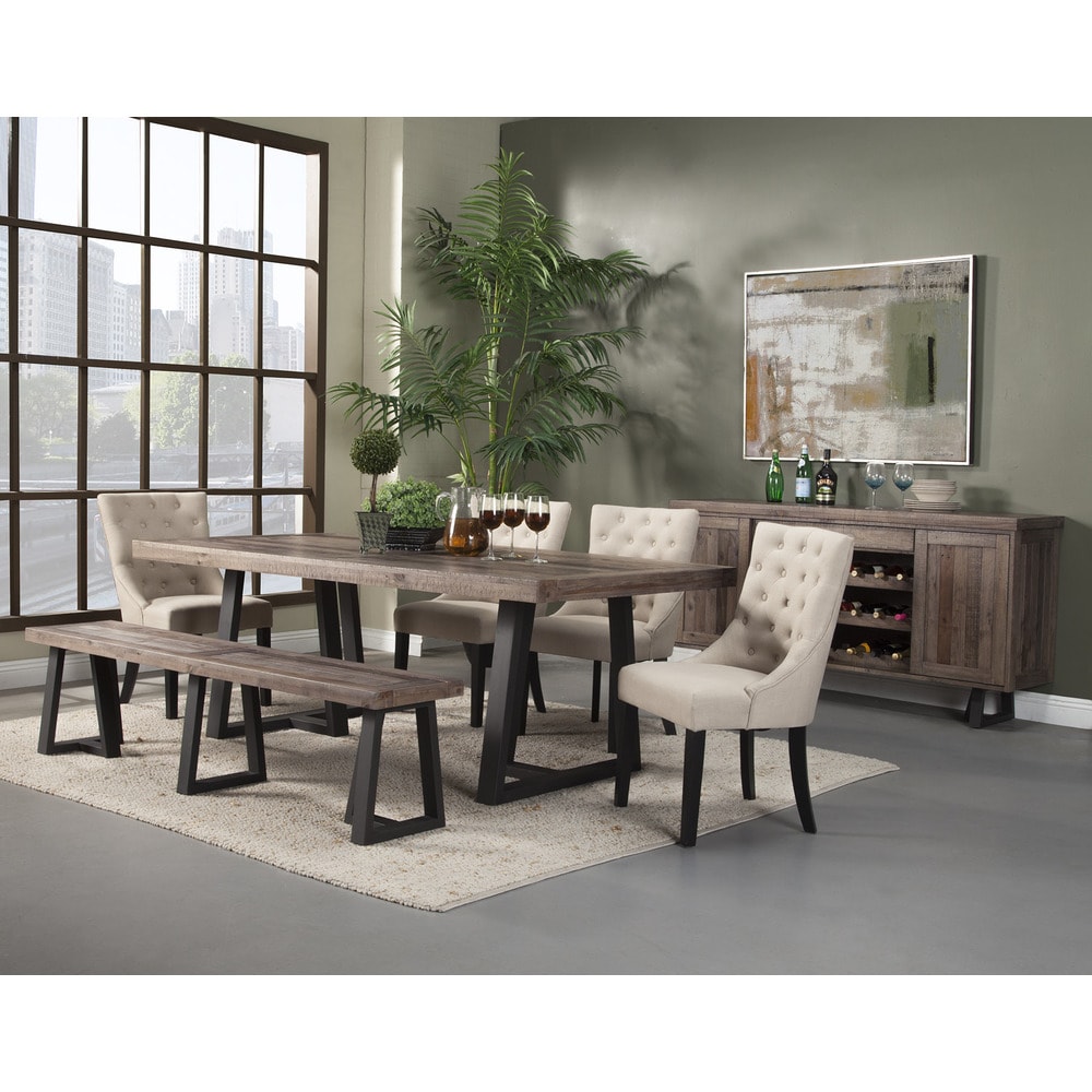 Alpine Prairie Rectangular Dining Table   N/A