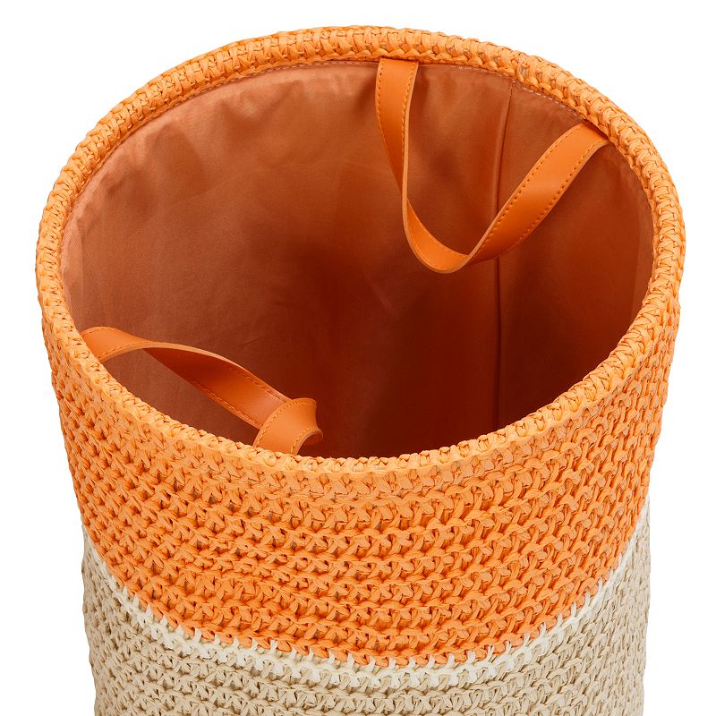 Honey-Can-Do 3-Piece Paper Straw Nesting Basket Set