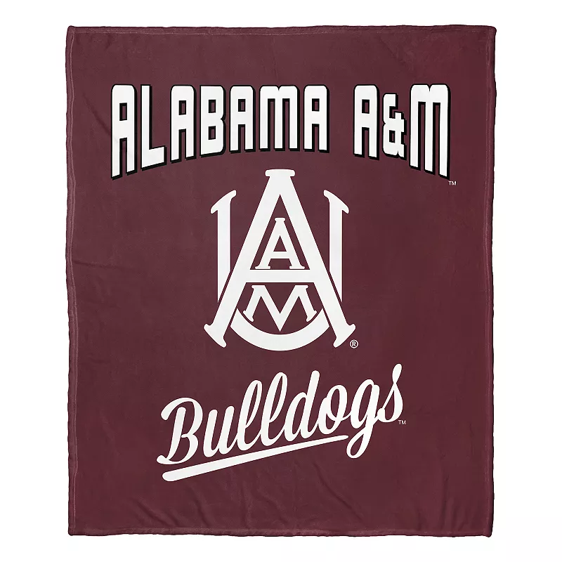 The Northwest Alabama AandM Bulldogs Alumni Silk-Touch Throw Blanket