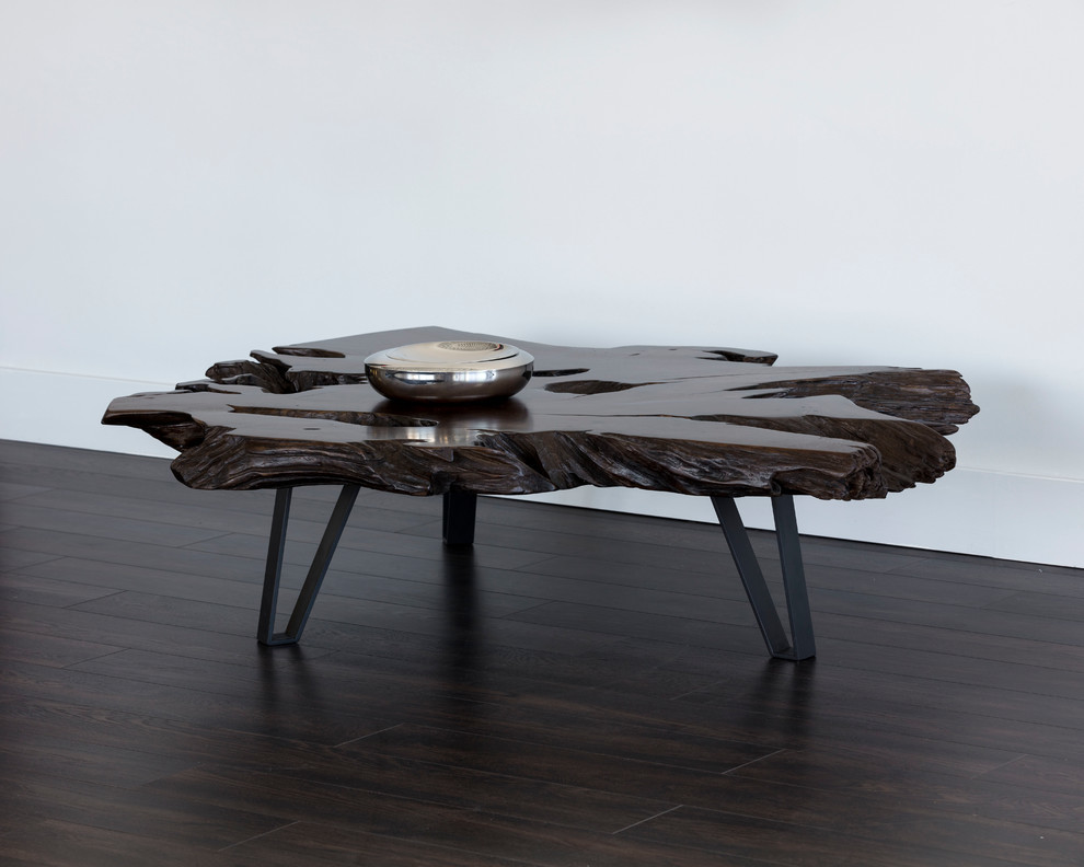 Rusteak Coffee Table   Rustic   Coffee Tables   by HedgeApple  Houzz