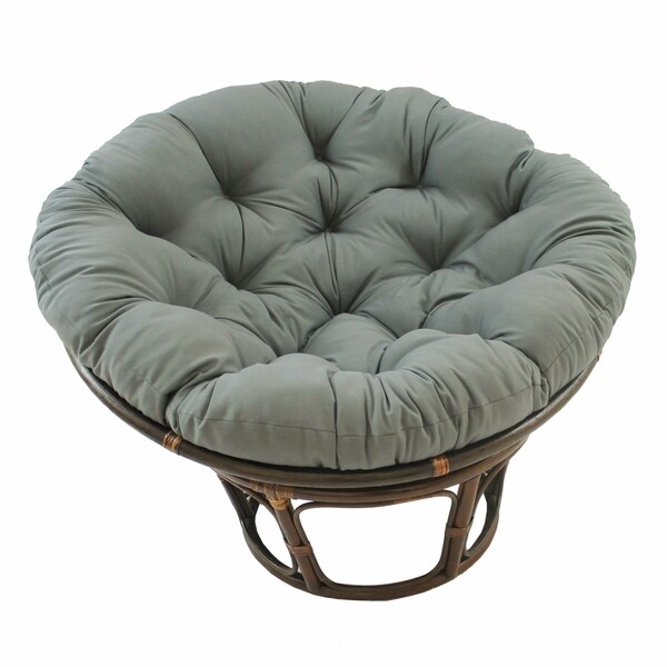 Bali 42-inch Papasan Chair with Twill Cushion