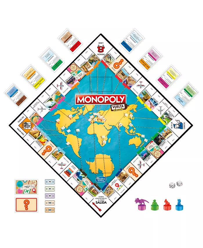 Monopoly CLOSEOUT! Travel World Tour Board Game