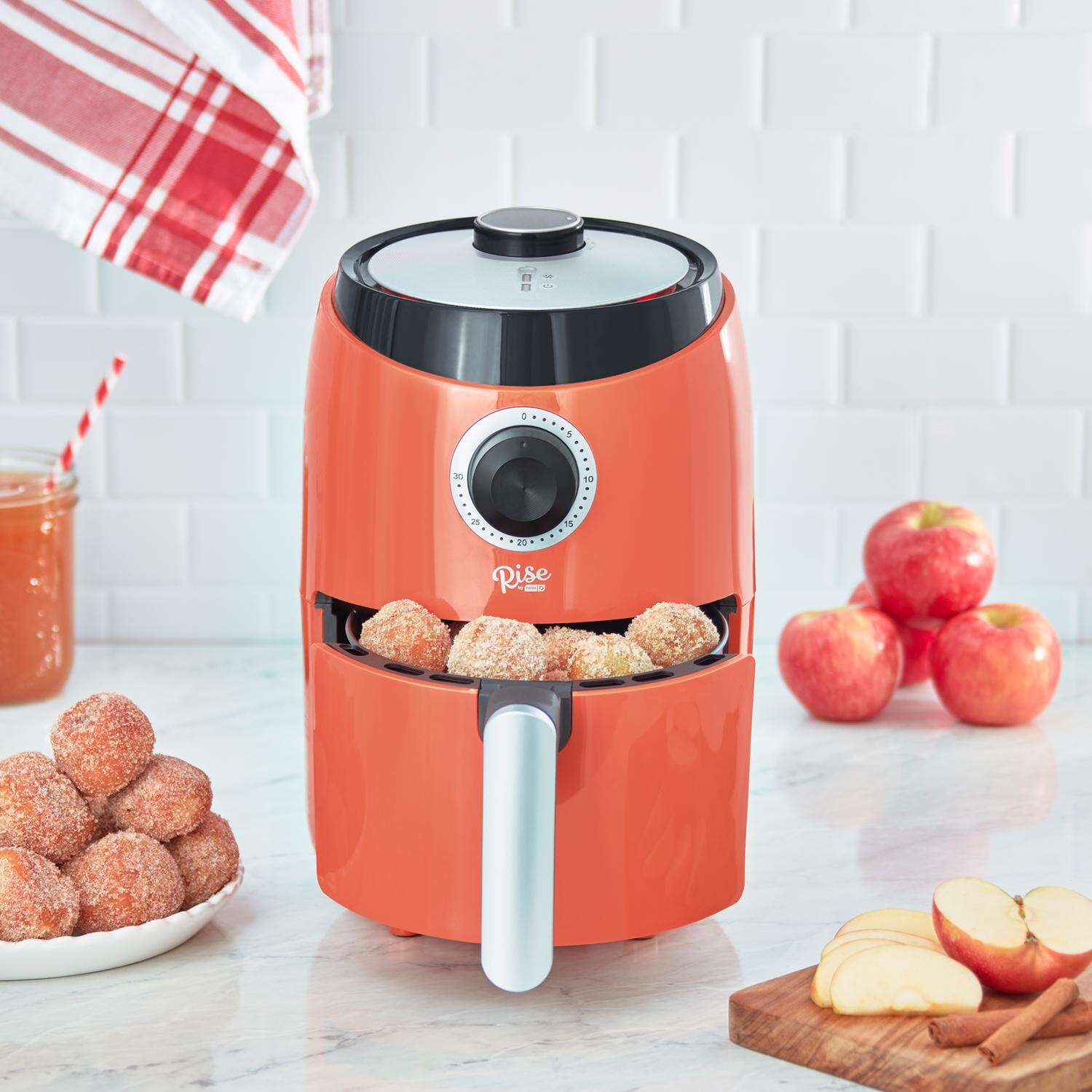 Rise by Dash Orange 2 qt Air Fryer