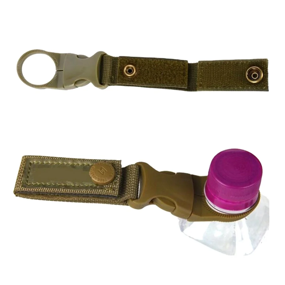 Camping Hiking Outdoor Buckle Hook Hanging Buckle Mineral Water Bottle Clip/Drink Holder