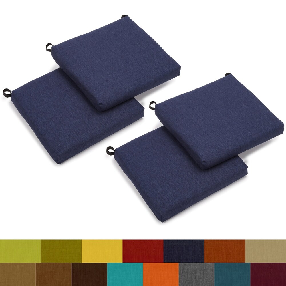 20 inch by 19 inch Outdoor Chair Cushions (Set of 4)   20 x 19