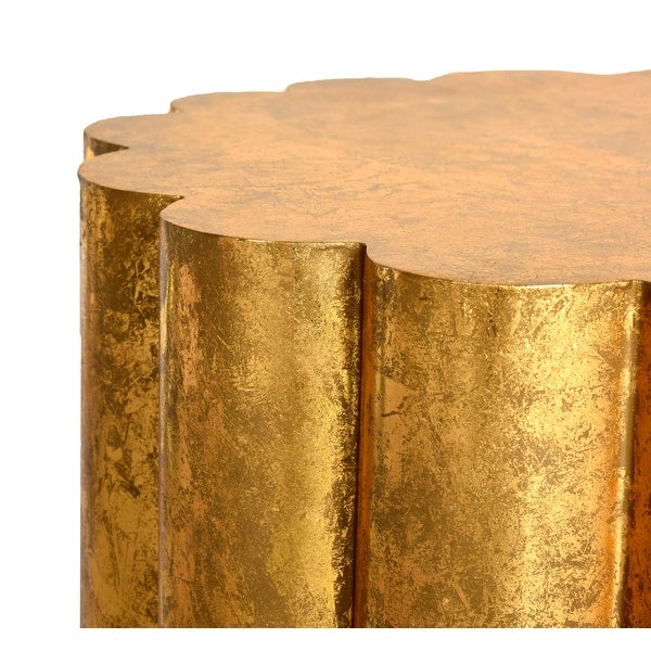 SAFAVIEH Miriam Gold Drum Coffee Table - 28