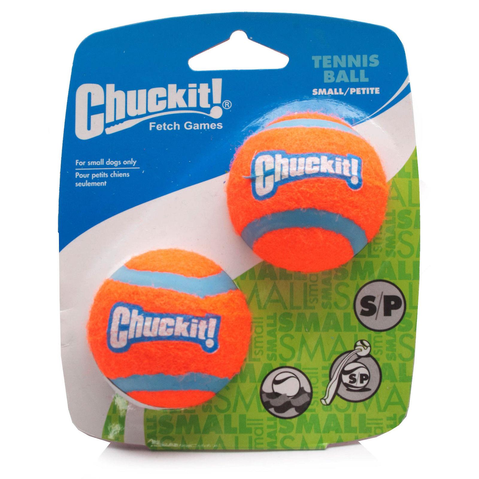 Chuckit Dog Tennis Ball Small 4.8cm， 2 per pack， Dog Toy