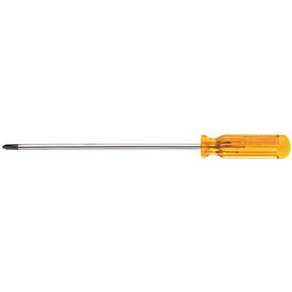 Klein Tools #2 Profilated Phillips Head Screwdriver with 12 in. Round Shank P212