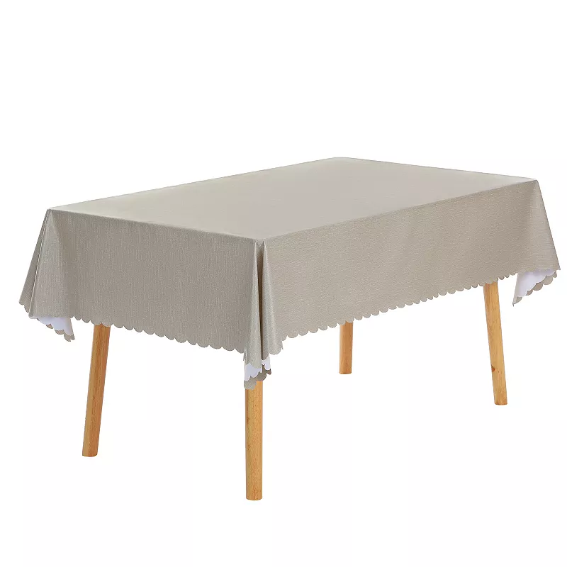 Rectangle Oil-proof Spill-proof Water Resistance Pvc Table Cover 1 Pc， 55 X 87