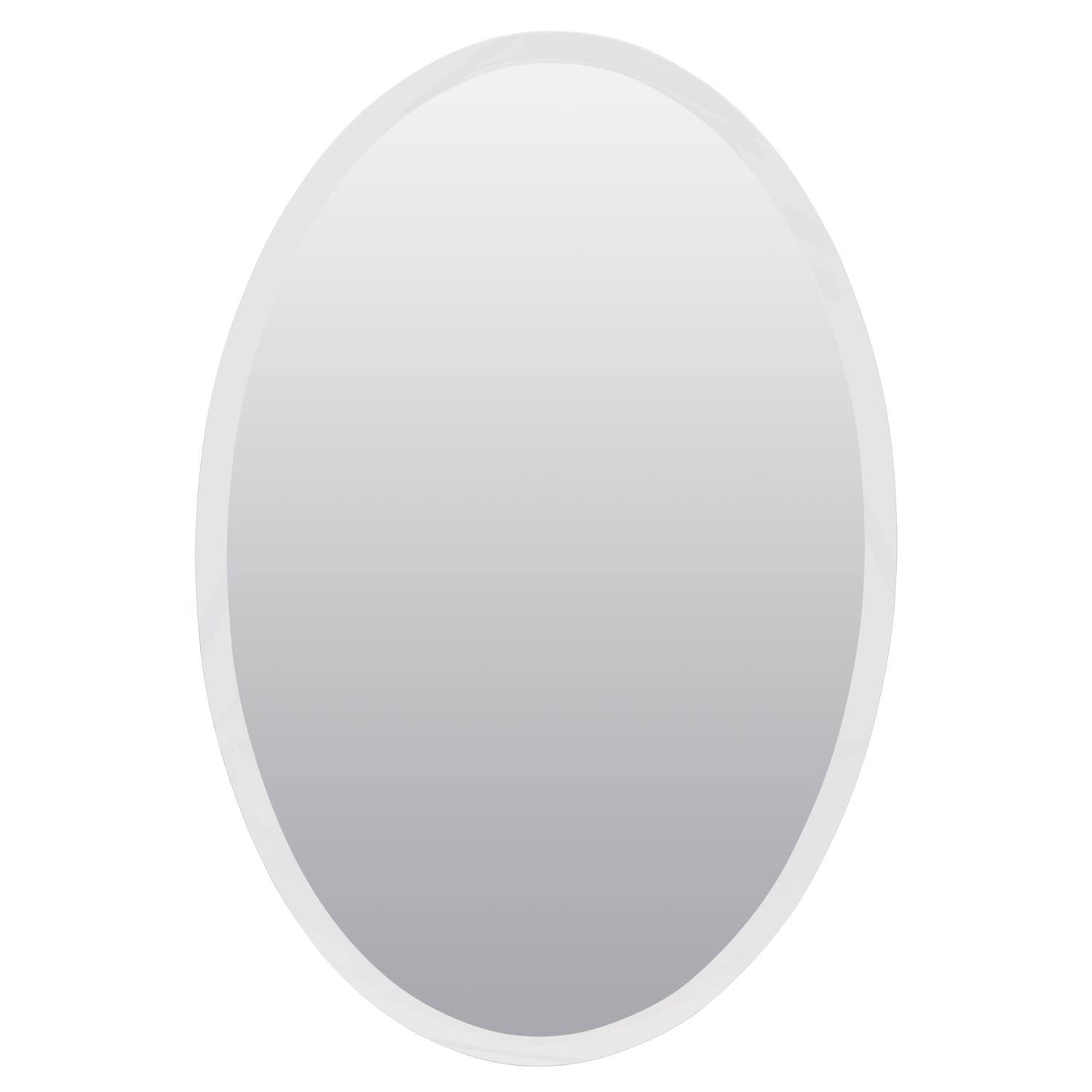 Zenith Products 31 in. H X 21 in. W X 4 in. D Oval Medicine Cabinet/Mirror