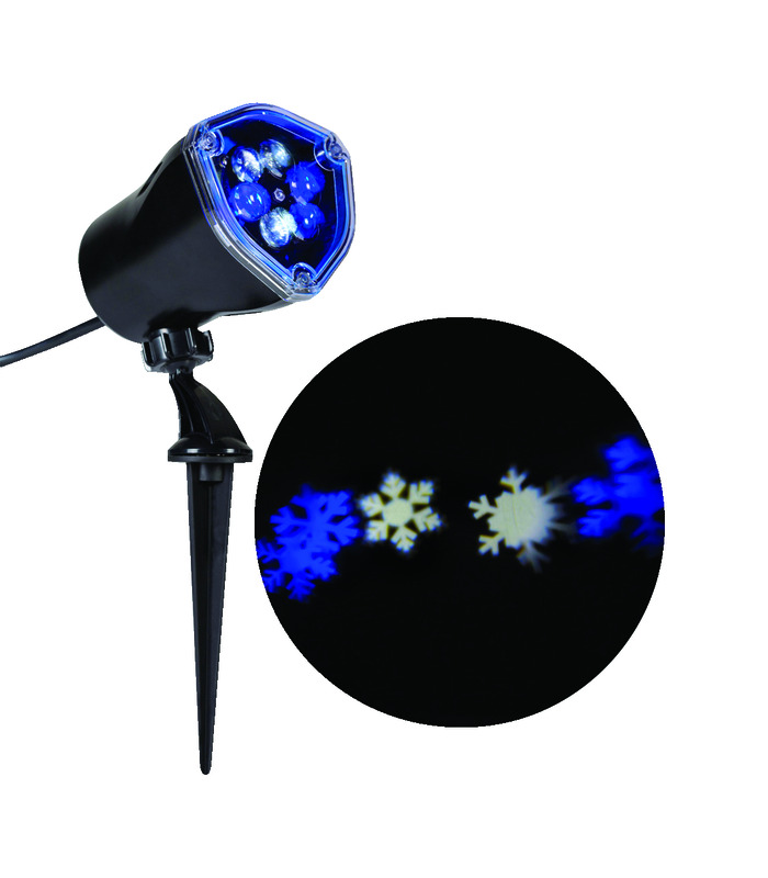 Gemmy LED Multicolored 4 ct Christmas Light Projector